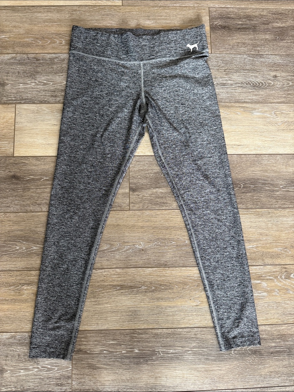 PINK Victoria's Secret Gray Heather High-Rise Active Leggings
